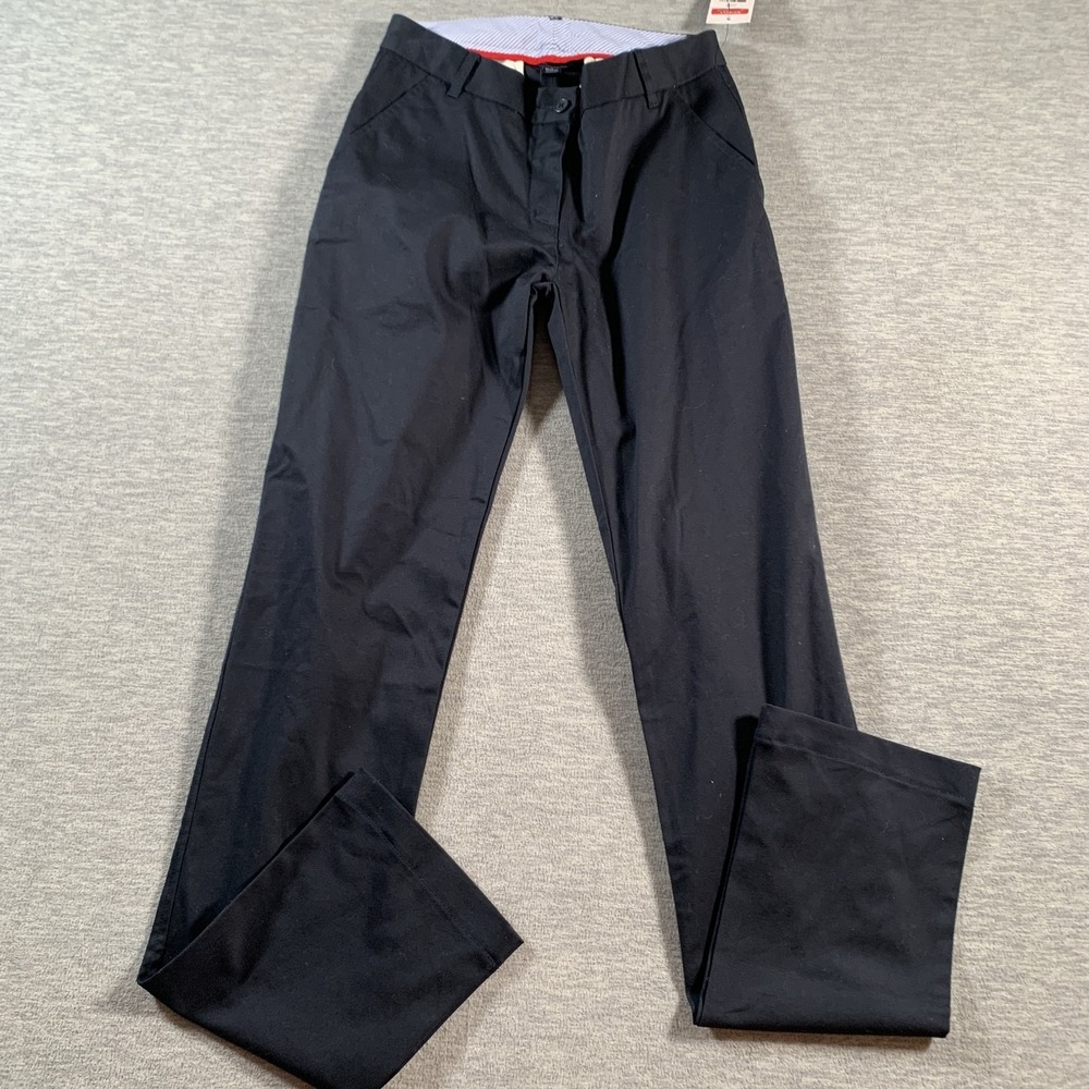 Tommy Hilfiger Pants Womens 0 Navy Blue School Uniform Regular‎ Straight Classic